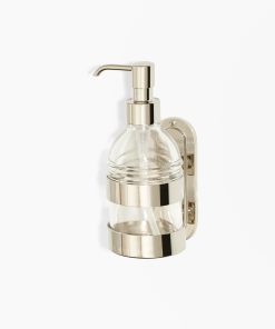 Moderna Wall Soap Pump Clear Glass