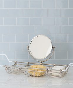 Bath Rack with Mirror