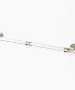 Moderna Towel Rail White Porcelain Large