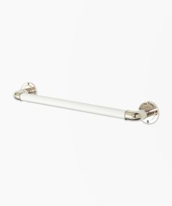 Moderna Towel Rail White Porcelain Medium